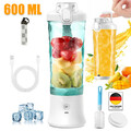 Smoothie Mixer USB Tragbarer elektrisch Maker 600ML Mini Standmixer Blender Neu