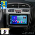 Android 14 Autoradio CarPlay 4+64GB NAVI GPS Kamera Für Seat Altea XL 2005-2015