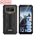 HOTWAV W10 Robustes Smartphone 15000mAh Android 12 Handy Dual SIM 4G Handys GPS