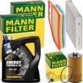MANN INSPEKTIONSPAKET+5L MANNOL 5W-30 ÖL passend für OPEL INSIGNIA B 1.6 CDTi