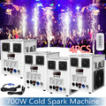 700W Cold Spark Machine / Titan-Pulver DMX Sparkular Funkenmaschine DJ Hochzeit
