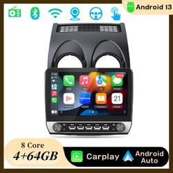 4+64G Android 13 Autoradio Carplay GPS Nav DAB+ Für Nissan Qashqai 1 J10 06-2013