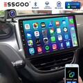 Android 15 Autoradio GPS Navi +KAM für Peugeot 208/2008 2012-2018 Carplay 4+64GB