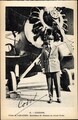 Ak Französisches Flugzeug, Codos, Pilote de l'Air Union, Recordman... - 3414184
