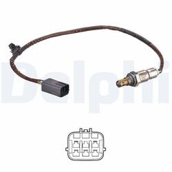 DELPHI ES21338-12B1 Lambdasonde für MAZDA