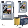 BOSCH Ölfilter 6L Liqui Moly Special Tec F 5W-30 für Ford Fiesta VI Focus C-Max