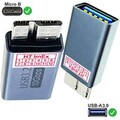 USB 3.2 micro-B Adapter für Toshiba Portable Canvio Ready HDTP340EK3CA 4TB