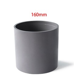 Grau PVC Muffe Rohr Gerade Fitting Klebefittings Rohrverbinder Montage Ø20-200mm