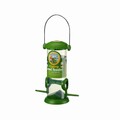 Gardman A01234 KST-Vogelfutterstation mit Deckel, 2 Plätze, grün/transparent