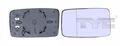 TYC 331-0004-1 Spiegelglas, Außenspiegel für SEAT VW