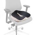 Orthopädisches Sitzkissen Stuhlkissen Steißbein Memory Foam Sattelform MEDISIT