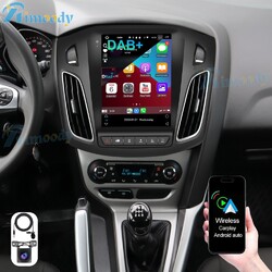 Für Ford Focus MK3 12-18 DAB+ 9.7" CarPlay Android 15 Autoradio GPS Navi 2+64GB