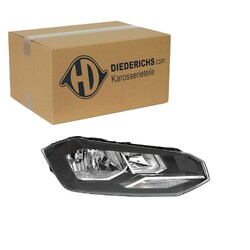 DIEDERICHS HALOGEN SCHEINWERFER mit LWR-Motor TFL RECHTS für VW POLO | 2209980