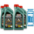 4x 1 Liter Castrol Motorenöl Magnatec 5W-30 S1 Start-Stop Motoröl Öl Oil 15C2BA