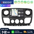 2+32G GPS Navi Autoradio Für Opel Movano B Renault Master 3 Carplay wifi RDS SWC