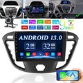 DAB+ Android Autoradio Navi RDS Carplay FM GPS SWC Für Ford Transit Custom 12-21