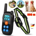 Erziehungshalsband mit starker Vibration, wasserdichter 800M Ferntrainer NEU