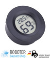 mini LCD Thermometer Hygrometer Temperaturmesser Luftfeuchtigkeit schwarz