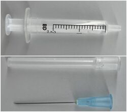 10 x BD Discardit II Einwegspritze 2ml Spritze mit Kanüle Nadel Einmalspritze