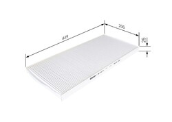 Innenraumfilter BOSCH 1 987 432 541 Partikelfilter für WAY STRALIS TRAKKER IVECO