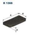 Filtron K1368 Innenraumfilter Pollenfilter Filter für Renault Trucks 2006 ->