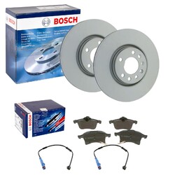 BOSCH BREMSSCHEIBEN 308mm + BELÄGE VORNE passend für OPEL ASTRA H + ZAFIRA B