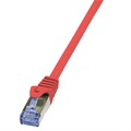 LogiLink Patchkabel Kat.6A 10G S/FTP PIMF PrimeLine rot # CQ3054S