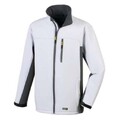 teXXor® Softshell-Jacke SKAGEN weiß/grau 94% Poly, 6% Elast. 4144_XL Gr.XL