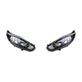 Scheinwerfer Set Halogen passend für Ford Fiesta 08 12/2012- H7 H15 links rechts