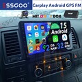 Für VW T5 Multivan Transporter DAB+ Android 15 Autoradio Carplay GPS Navi SWC FM