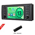 DAB+ Für BMW 5er E39 Android 13 7" Autoradio GPS NAVI WIFI USB Bluetooth CarPlay