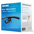 Brink Anhängerkupplung abnehmbar für MERCEDES C-Klasse T-Modell (Kombi) S204 AMG