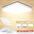 28W-72W LED Deckenleuchten Ultraflach Panel Deckenlampe Wohnzimmer Schlafzimmer