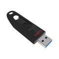 SANDISK Ultra USB-Stick, 128 GB, 100 MB/s, Schwarz
