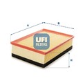 UFI Luftfilter 30.556.00 passend für NISSAN OPEL RENAULT