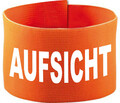 Größenverstellbare Klettarmbinde 10cm Höhe mit Aufdruck AUFSICHT