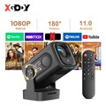 2025 NEU Beamer Projektor 4K UHD WiFi Bluetooth Android TV Heimkino Mini Tragbar