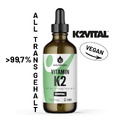 Vitamin K2 (50ml), 200µg (K2VITAL®), MK7 99,7% ALL Trans, Premium Menaquinon