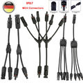 Solarstecker Solarpanel Y T Stecker Photovoltaik Steckverbinder Buchse Kupplung