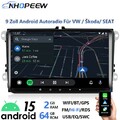 64GB Android 15 Autoradio Carplay GPS Navi WiFi Für VW T6 Transporter Multivan