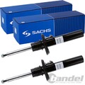 2x SACHS STOßDÄMPFER VORNE VORDERACHSE passend für AUDI A3 8P + VW BEETLE