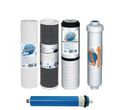 Ersatzfilterset 5 Stufen Umkehrosmose Anlage Wasserfilter mit 75 GPD Membrane