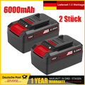 2 Stück 18V 6,0Ah Ersatzakku Für Einhell Akku Power X-Change Lithium PXC LED Neu