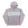 Champion Spellout Fleece Hoodie Jumper hooded Pullover Kapuzenpullover - Large