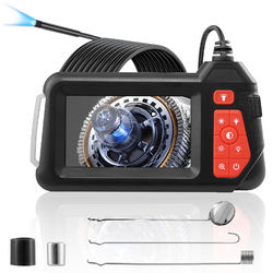Endoskop mit 4.3'' LCD 1080P HD Inspektionkamera IP67 8mm Rohrkamera Endoscope