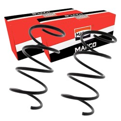 2X MAPCO FAHRWERKSFEDER FEDERN VORNE LINKS+RECHTS passend für MERCEDES C-KLASSE 