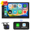 CAM+ 7" QLED Touchscreen X3 Doppel 2 DIN Autoradio wireless Android Auto CarPlay