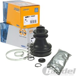 SPIDAN LÖBRO ACHSMANSCHETTE SATZ passend für DACIA LOGAN SANDERO RENAULT CLIO