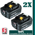 2x 5000mAh Akku Für Makita 18V 5.0Ah BL1860B BL1850B BL1840 BL1830B 18V Akku LED