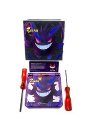Gameboy Advance SP Case Hülle Gehäuse - Gengar Edition mit Box